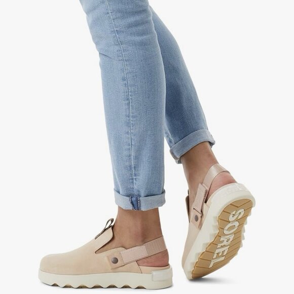 Sorel Viibe Slip On Clogs Suede Sandal Shoes Women’s Size 11 - Picture 2 of 6